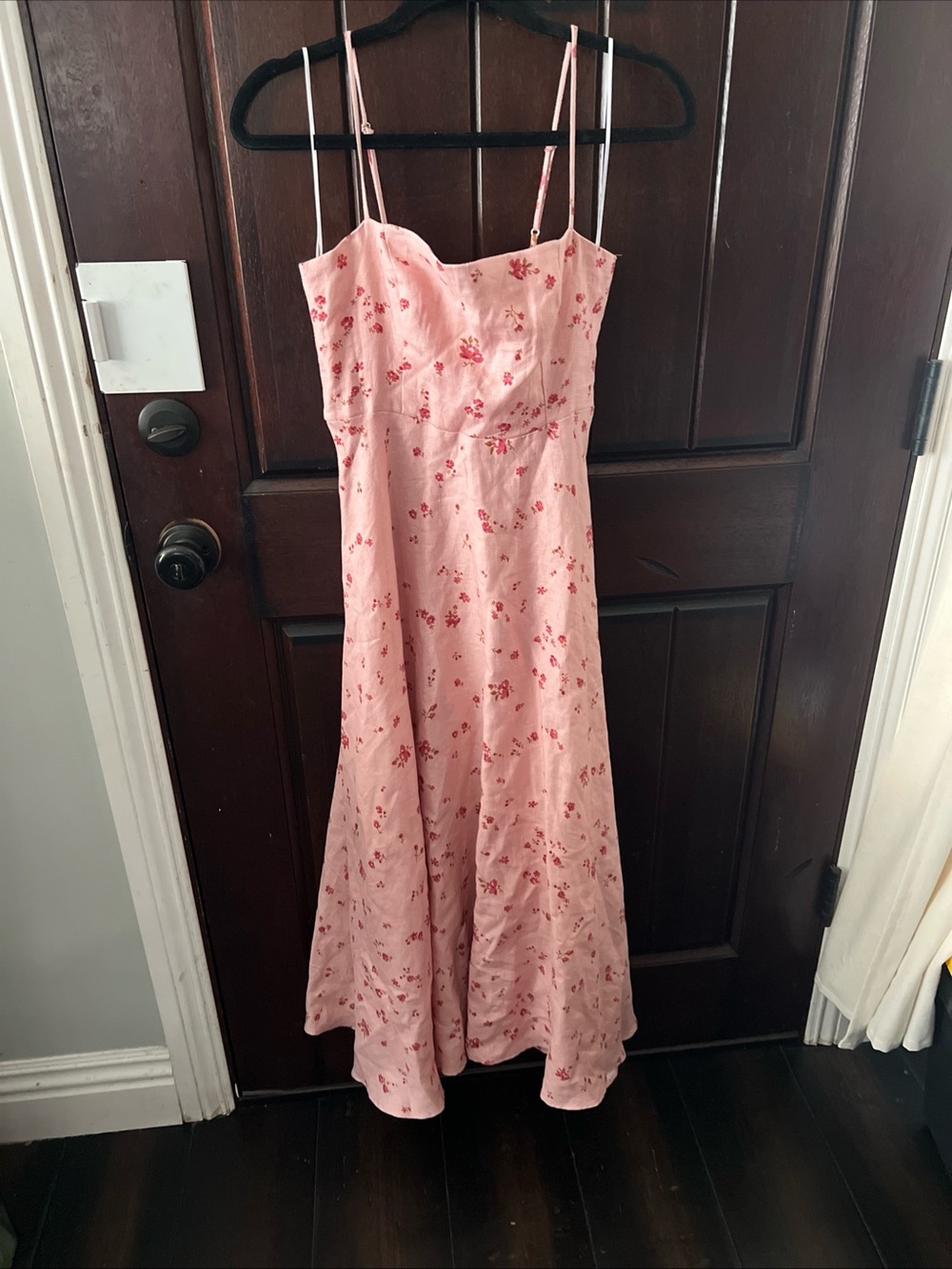 Reformation monette linen Maxi Dress in Noelia